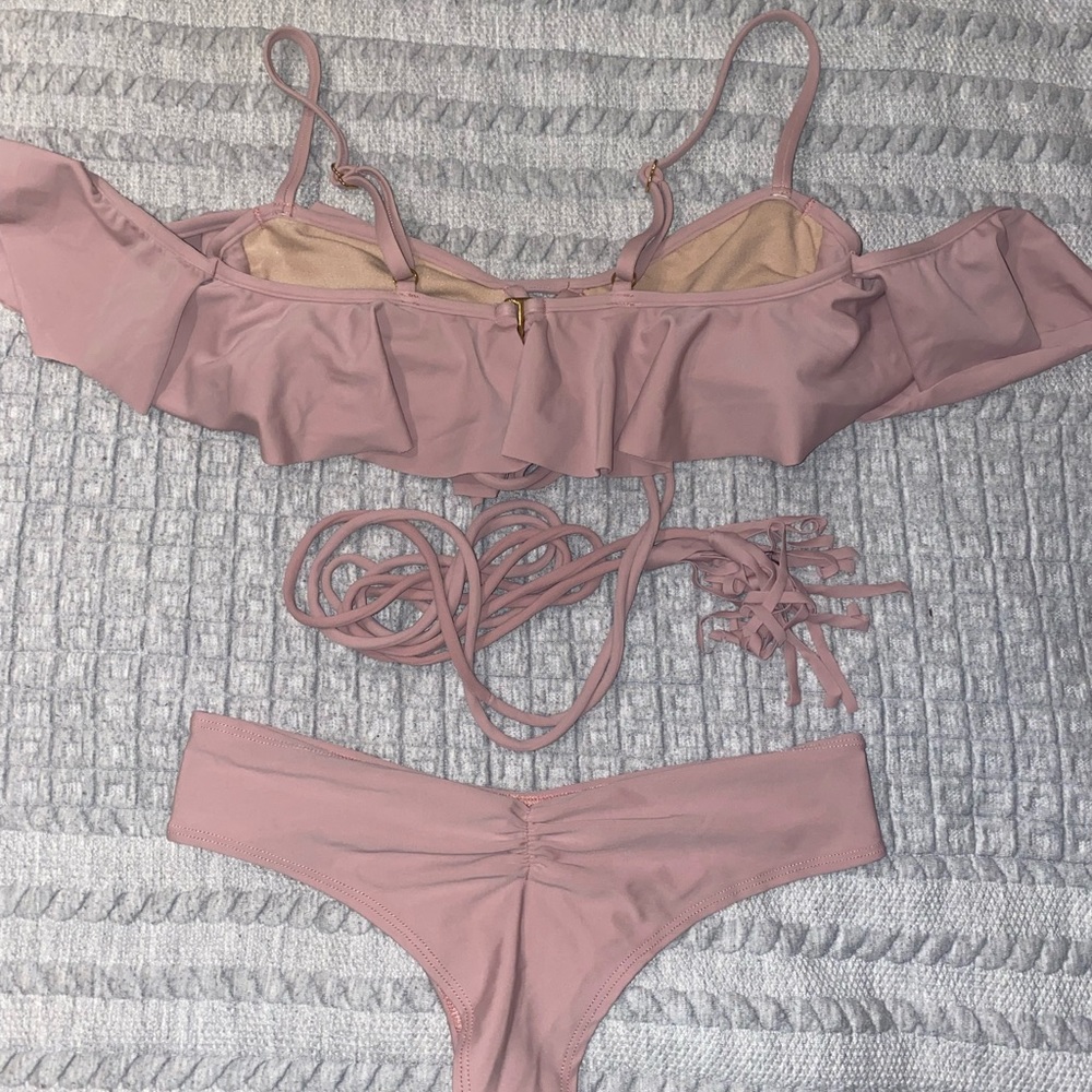 MONTCE SWIM BIKINI- MEDIUM TOO, SMALL BOTTOM